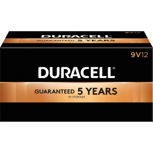  Duracell Coppertop 9V Battery