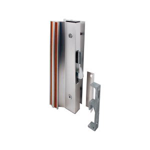 FHC Sliding Glass Door Handle Lock - Hook Style - Surface Mount - Aluminum - 5pk