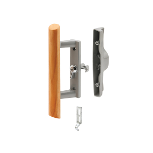 FHC Sliding Door Handle Set - 3-15/16" - Diecast And Wood - Hook Style - 5pk