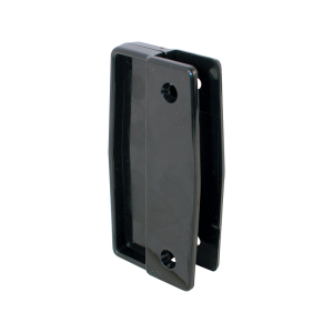 FHC Sliding Screen Door Pull Set - 3" Hole Center - Plastic - Black (2 Pack)