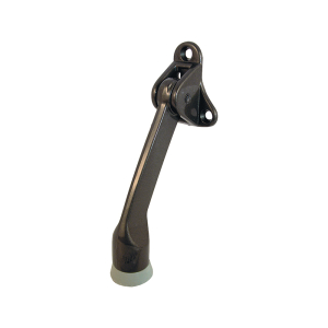 FHC Door Holder - 4" - Zinc Diecast - Bronze-Plated Finish - Drop Down Type - 10pk