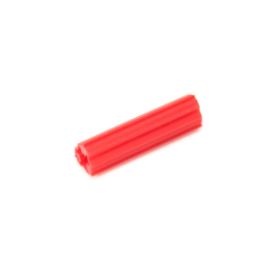 FHC Plastic Expansion Anchors 15/64" x 1" - 100/PK Red