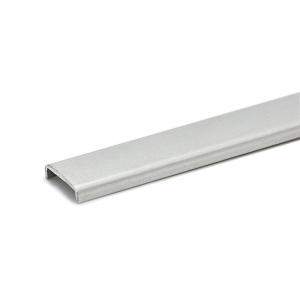 Edge Protection for 1/2-9/16 Glass, Rectangular Profile, 16'4 Long, 316  Stainless Steel