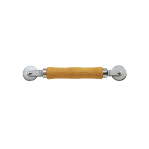 FHC Spline Roller With Wood Handle And Steel Wheels