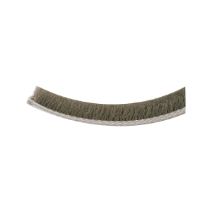 FHC Window Pile Weatherstrip - Adhesive Backed. Gray. 100Ft. Per Roll.