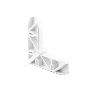 FHC Screen Door Corner - White Plastic - Andersen (20-Pack)