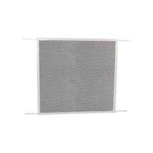 FHC Hinged Screen Door Grille - 30 To 36" - Aluminum - White