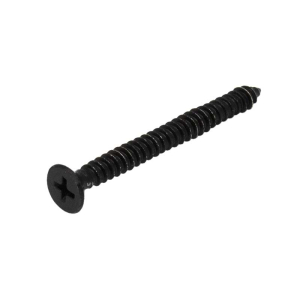 FHC Wall Mount Backplate Screws 10-Pk Phillips Head #10 X 2" Long - Matte Black