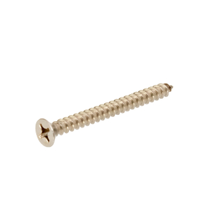 FHC Wall Mount Backplate Screws #12 x 3" - Brushed Nickel - 10pk