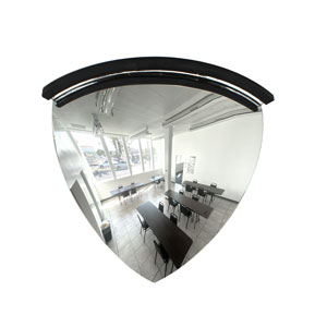 FHC Acrylic Quarter Dome 90 Degree Mirror