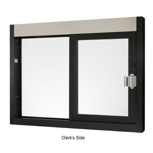 FHC Self-Closing Windows - 0X or X0 - 1/4" or 1" Clear Tempered Glass