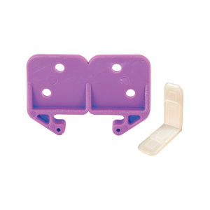 FHC 3/32" x 1-3/16" - Purple Drawer Guide Kit (1 Kit)