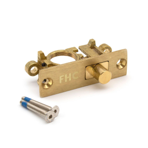 FHC Standard Door Rail Floor Lock 11/16" Throw With Mounting Screws