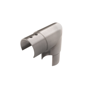 FHC Top Rail Fitting - 1.9" Diameter 90 Degree - Brushed Stainless