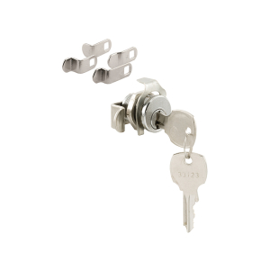FHC Mailbox Lock - 5 Cam - Nickel Finish - National Keyway - Counter-Clockwise Turn (Single Pack)