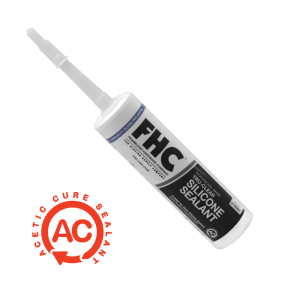 FHC Tru-Clear Acetic Cure Silicone Sealant - 5oz