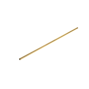 FHC 3/4" Diameter Support Bar Tubing 80" Long - Satin Brass