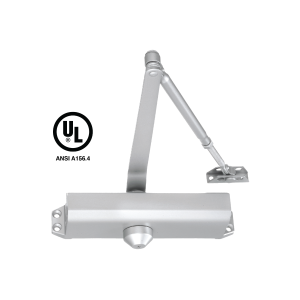 FHC Surface Mount Closer Adjustable Spring Standard Arm/Parallel Bracket - Aluminum 