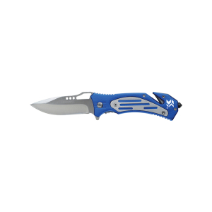 FHC Folding Rescue Knife - Heavy Duty Steel With Stainless Steel Knives
