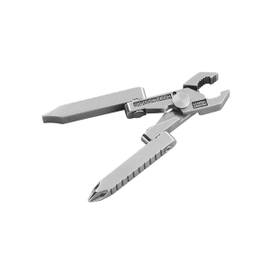 FHC Key Ring Multi-Tool - Solid Stainless Steel Construction - Polished