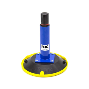 FHC 6" Vertical Handle Vacuum Cup Black