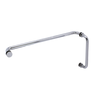 FHC 8" Pull 24" Towel Bar Combo With Metal Washers - Polished Chrome