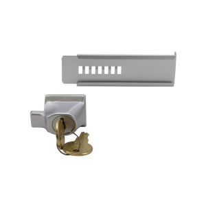 FHC Stick-On Display Case Lock - Keyed Alike - Aluminum
