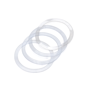 FHC Replacement Clear Gaskets for Thru-Glass Finger Pull - 5/Pk