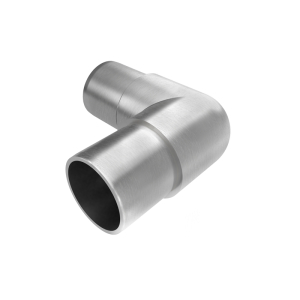 FHC Handrail Fitting - 1.5" Diameter 90 Degree with Smooth Corner - Brushed Stainless