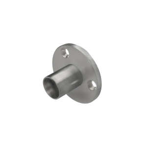 FHC Handrail Fitting - 1.9" Diameter Wall Mount Flange - Brushed Stainless