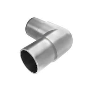 FHC Handrail Fitting - 1.9" Diameter 90 Degree with Smooth Corner - Brushed Stainless