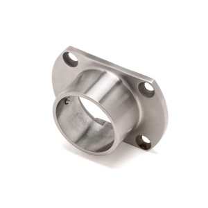 FHC Cut Flange for 1.5 O.D. Tubing - Brushed Stainless
