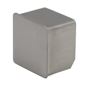 FHC Handrail End Caps 1-1/2" Square - Brushed Stainless