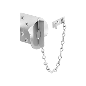 FHC Texas Security Bolt - Stamped Steel Construction - Chrome Plated Finish (Single Pack)
