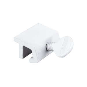 FHC Aluminum - White Finish - Sliding Window Security Lock (4 Pack)