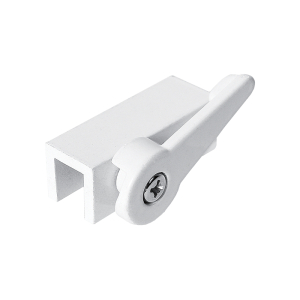 FHC Extruded Aluminum - White - Cam Action Lock (Single Pack)