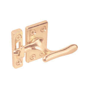 FHC Diecast With Brass Finish - Casement Window Sash Lock (Single Pack)