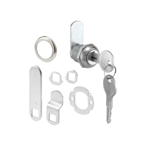 FHC (Keyed Different) Drawer And Cabinet Lock - 5/8” - Diecast Stainless Steel - Fits On 5/16” Max Panel Thickness (1 Kit)