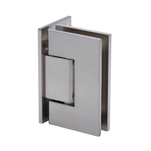 FHC Venice Square 5 Degree Positive Close Offset Back Plate Wall Mount Hinge - Brushed Nickel