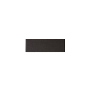 FHC End Cap for WS2 Series Shallow 1/2" Wide U-Channel - Dark Bronze Anodized 