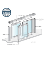 FHC Florence Horizontal Sliding Pass-Thru Assembly OX-XO With Screen