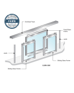FHC Fawn Horizontal Sliding Pass-Thru Assembly XOX