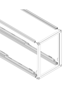 FHC Newport Showcase 4032 Series Frame with Sliding Doors Both Sides