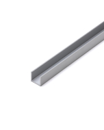 FHC 1/2" Bottom Track 144" Aluminum Extrusion