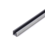 FHC Top Track with Liner 144" Aluminum Extrusion