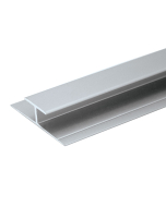 FHC Aluminum Divider Bar 144" Length for 1/4" Mirror