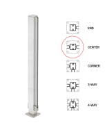 FHC 24" Center 1" Air Space Partition Post