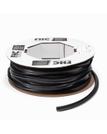 FHC 1/2" to 3/4" Glazing Gasket for Tapered Sidelite Rails & Headers - 100' Roll  