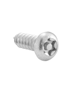 FHC T-27 Pan Head Screw With Pin - #10 x 5/8Inch - Stainless Steel (100 Pack)