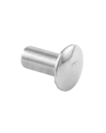 FHC Unslotted Barrel Nut - #8-32 x 1/2" - Steel Construction - Chrome Plated (100-Pack)